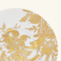 هافيلاند طبق الخبز والزبدة ستانيسلاس دائري باللون الذهبي 16 سم