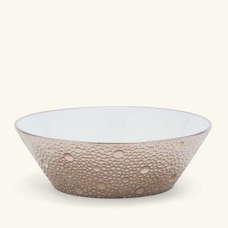 Ecume Serving Bowl Silver 12cm bernardaud ecume serving bowl silver 12cm