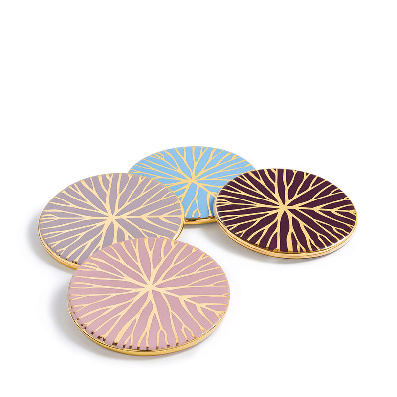 Lily Pad Coasters - Set of 4, large