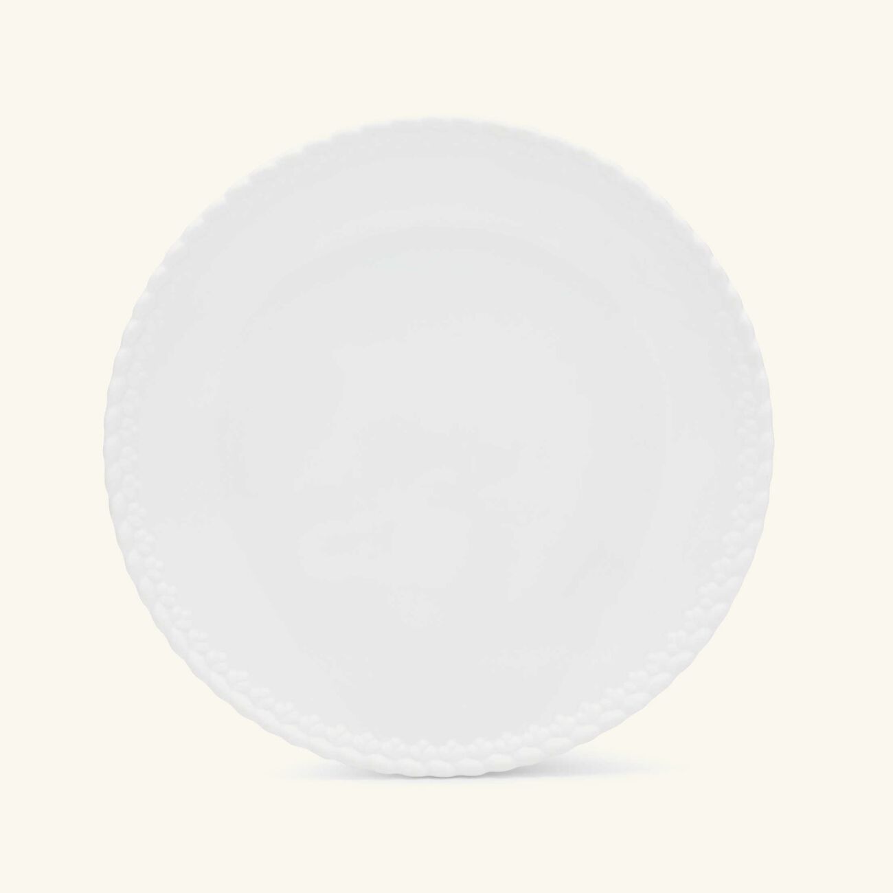 كريستوفل طبق العشاء بابيلون دائري أبيض 27 سم