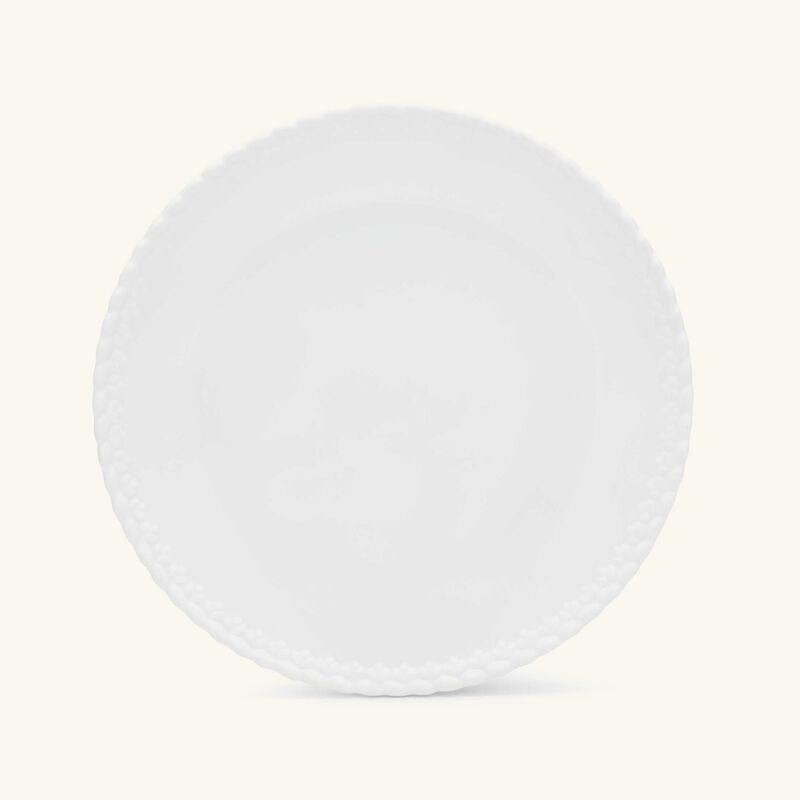 كريستوفل طبق العشاء بابيلون دائري أبيض 27 سم
