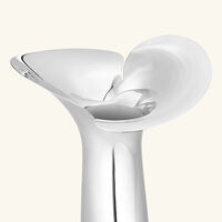 Bloom Botanica Vase Silver Large georg jensen bloom botanica vase silver large