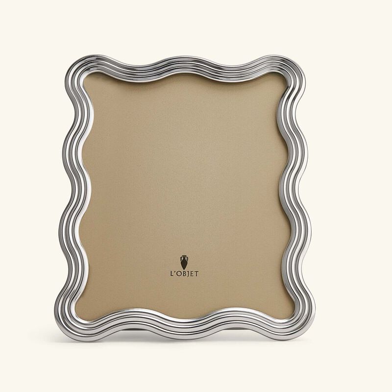 Ripple Frame 20x25 cm Platinum l objet ripple frame 20x25 cm platinum