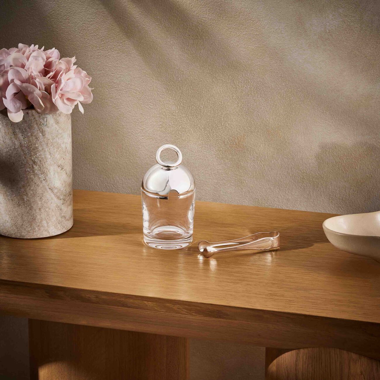 christofle albi sugar tongs silver plated