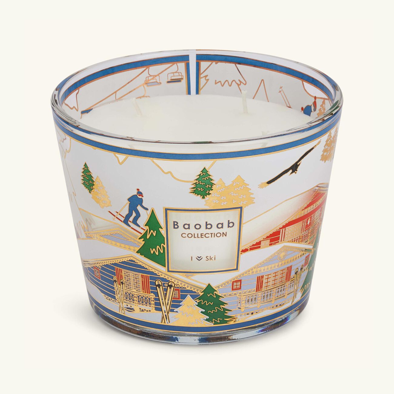 baobab collection ski candle max 10