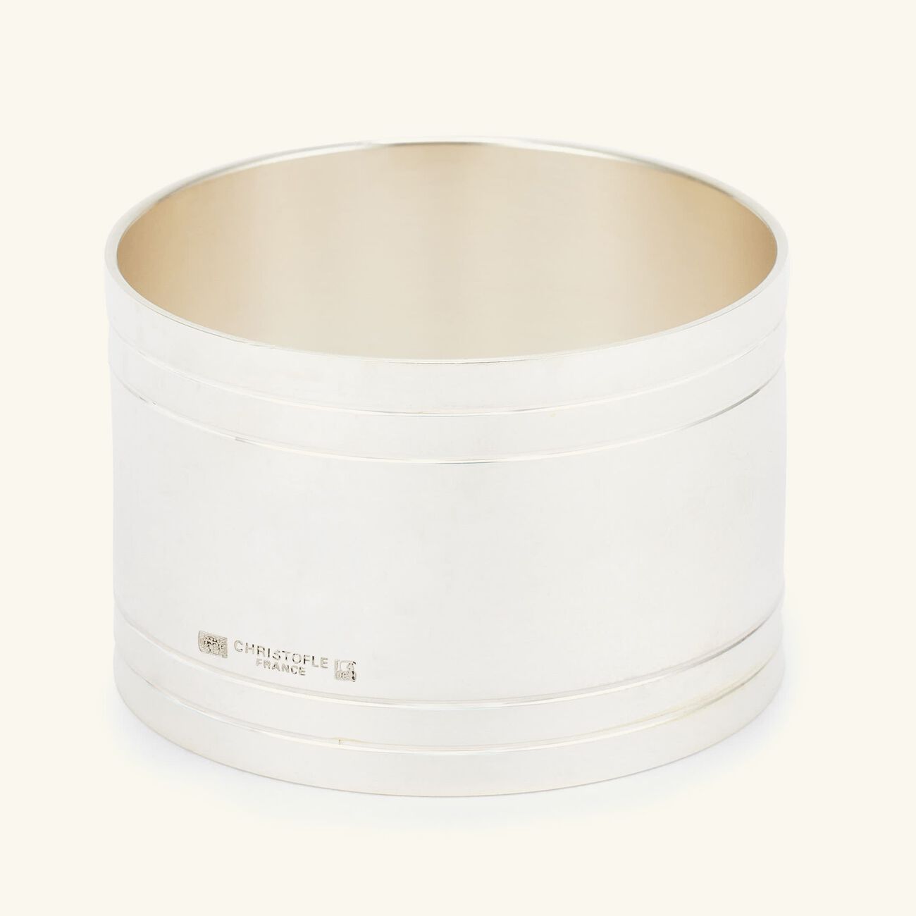 christofle nathalie napkin ring silver plated