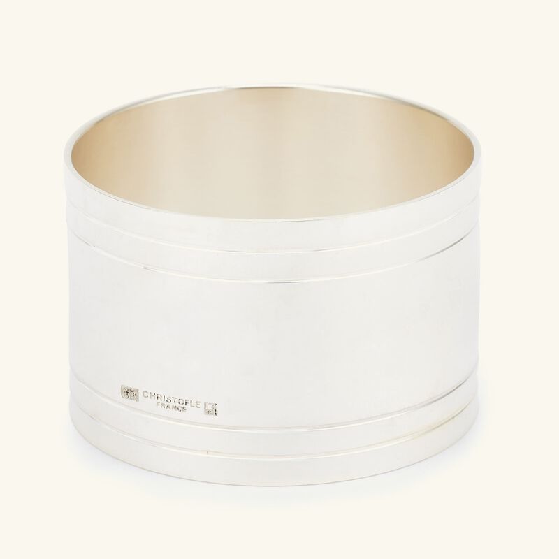 christofle nathalie napkin ring silver plated