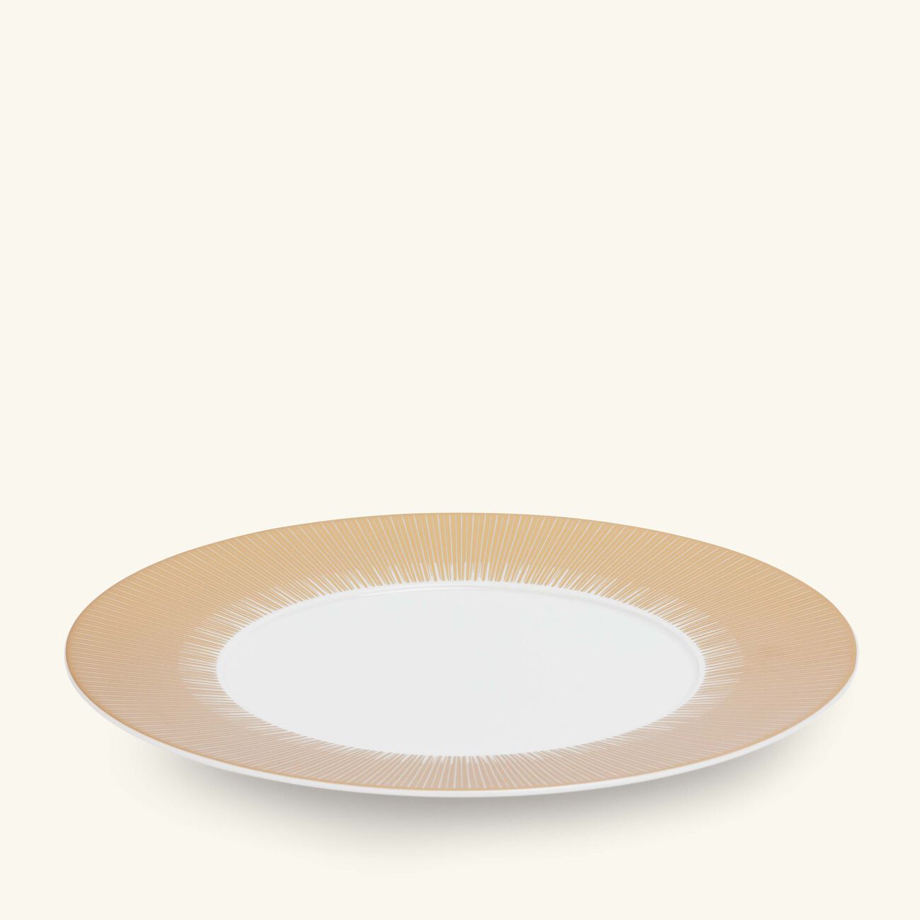 برناردو طبق الضيافة سول دائري باللون الذهبي 31 سم