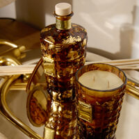 Tobacco Amber Candle & Diffuser Set edion tobacco amber candle diffuser set