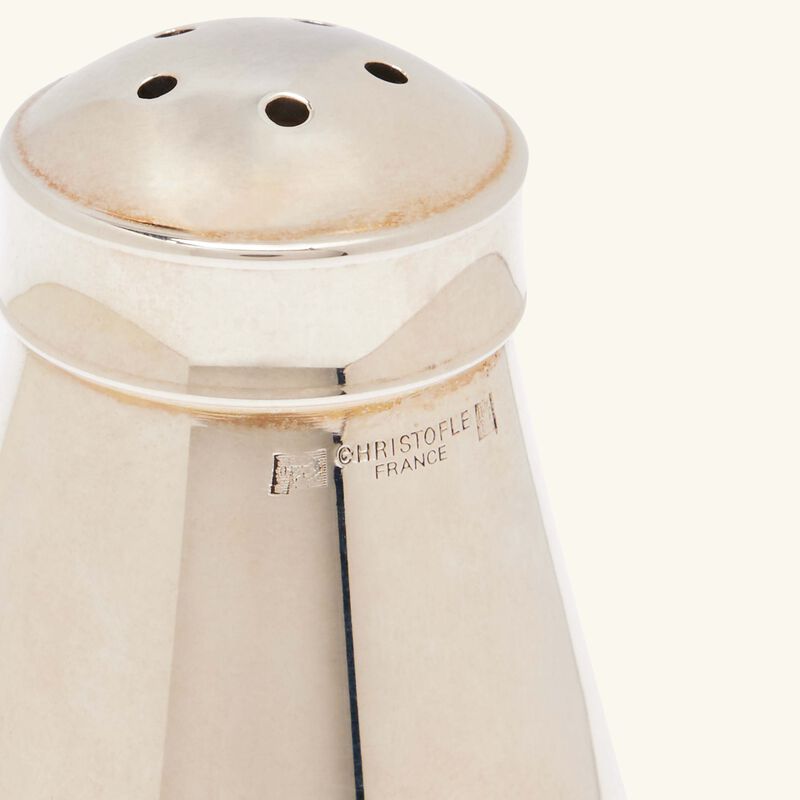 Albi Salt & Pepper Shakers Silver Plated christofle albi salt pepper shakers silver plated
