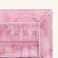 versace palazzo decorative tray squre pink