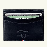 st dupont line d card holder black