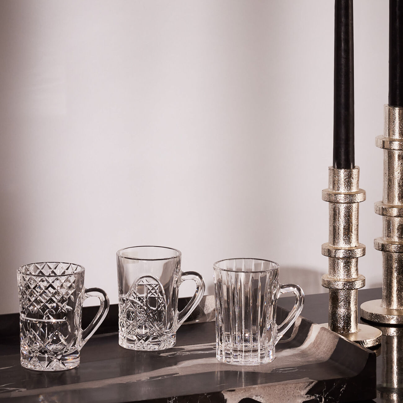 Meta Morphosis Tea Cup & Saucer Clear mario cioni c meta morphosis tea cup saucer clear