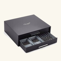 christofle albi acier flatware 75 pieces set stainless steel