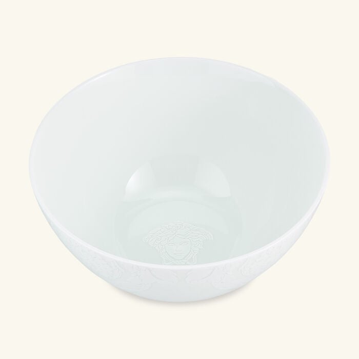 Barocco'92 Bianco Bowl Round White 15cm versace barocco 92 bianco bowl round white 15cm