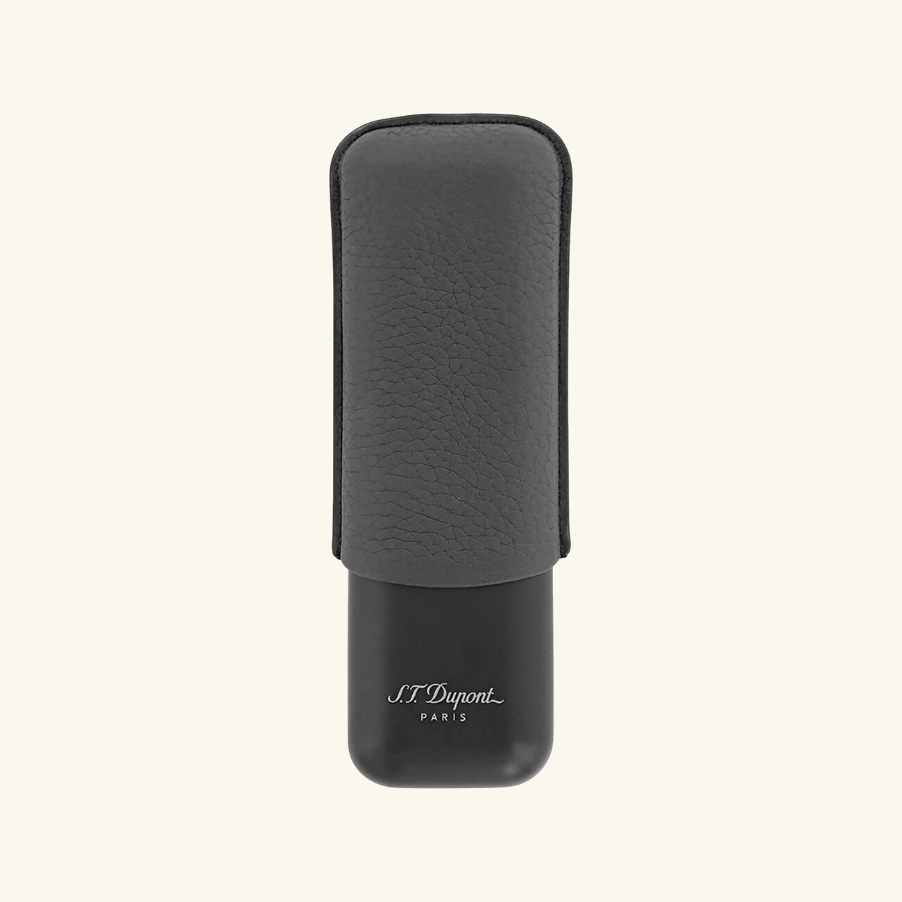 اس تي دوبون حافظة سيجار مزدوجة سوداء
