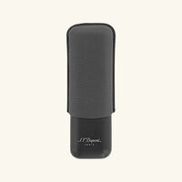 حافظة سيجار مزدوجة سوداء اس تي دوبون حافظة سيجار مزدوجة سوداء