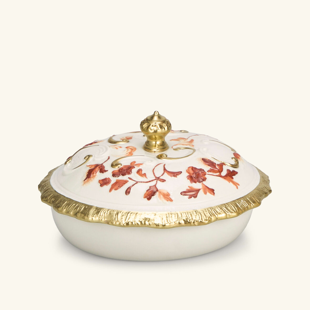 villari taormina incense burner red