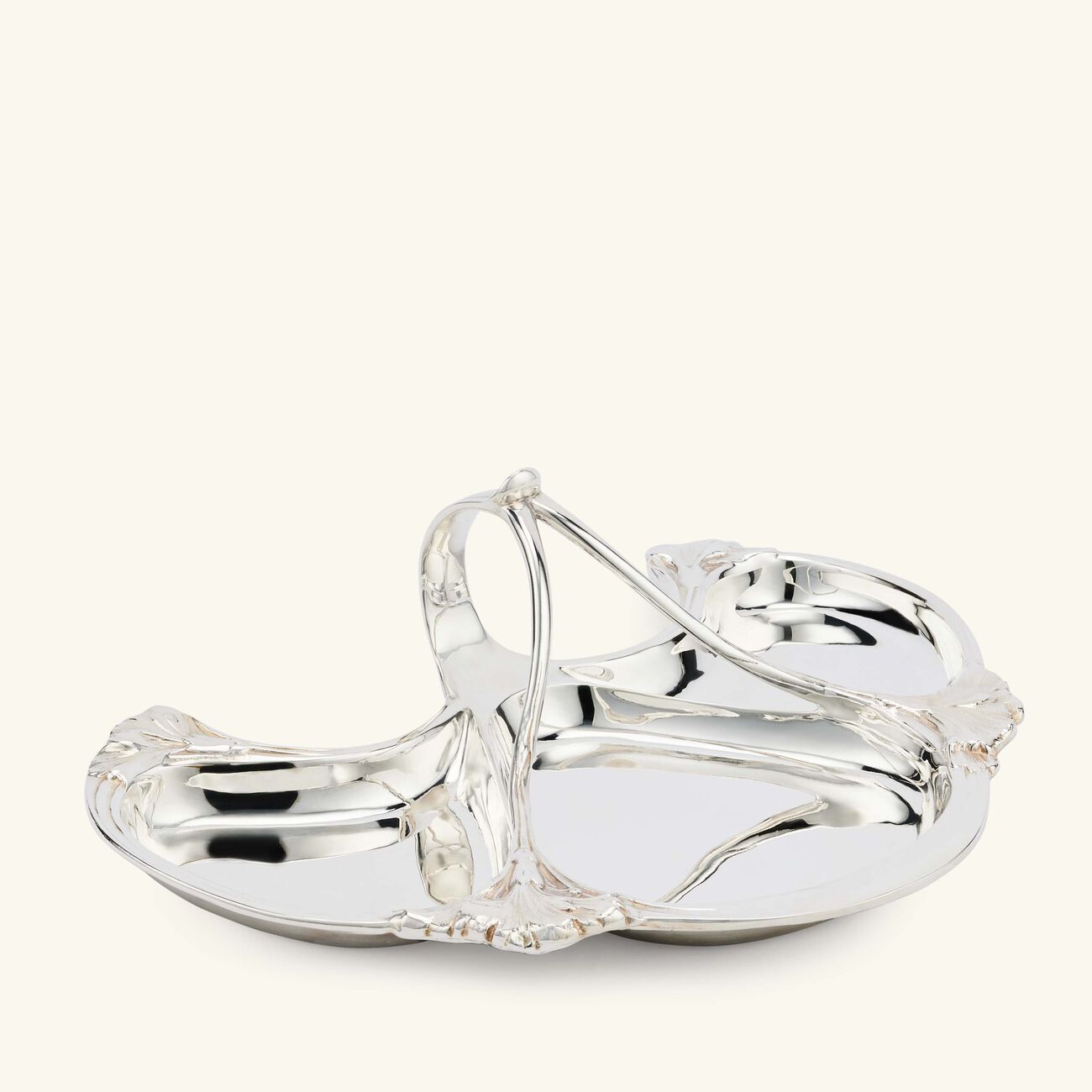 christofle gallia carnation server silver plated