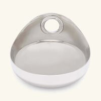 oh de christofle serving plate round stainless steel