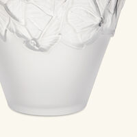 Papillons Vase Medium Clear lalique papillons vase medium clear