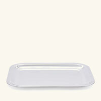 christofle albi serving tray rectangular small silver plated