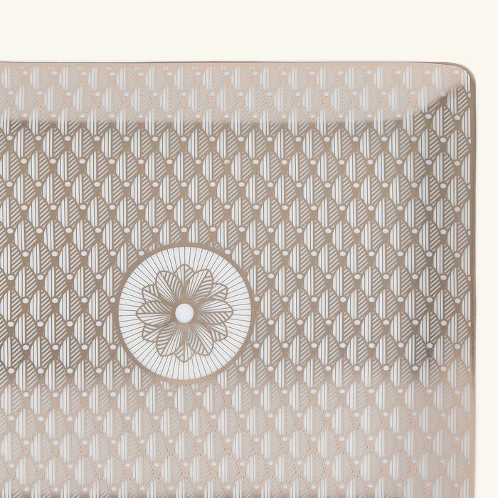 Malmaison Impériale Tray Rectangular Silver 17x15cm christofle malmaison imp riale tray rectangular silver 17x15cm