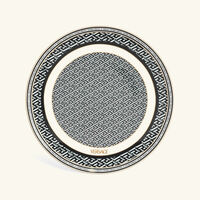 versace la greca signature charger plate round 33cm