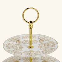 versace medusa gala etagere 3 tier cake stand white