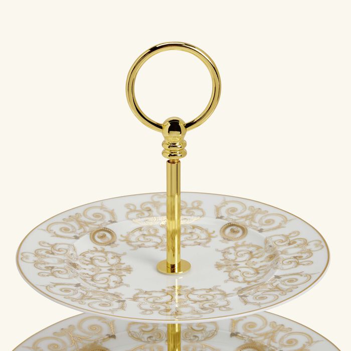 فيرساتشي قاعدة الكيك ميدوزا جالا من ثلاث طبقات بيضاء