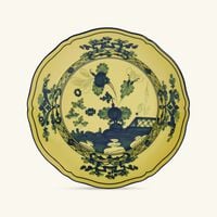Antico Doccia Dessert Plate Round Yellow 21cm ginori 1735 antico doccia dessert plate round yellow 21cm