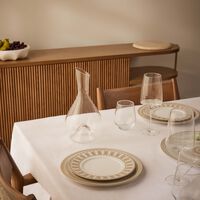 باكارا طبق للحلويات أركاديا دائري باللون الذهبي 21 سم   عدد 2