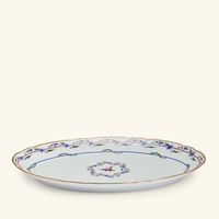 Le Gobelet Du Roy Serving Platter Oval White 33cm bernardaud le gobelet du roy serving platter oval white 33cm