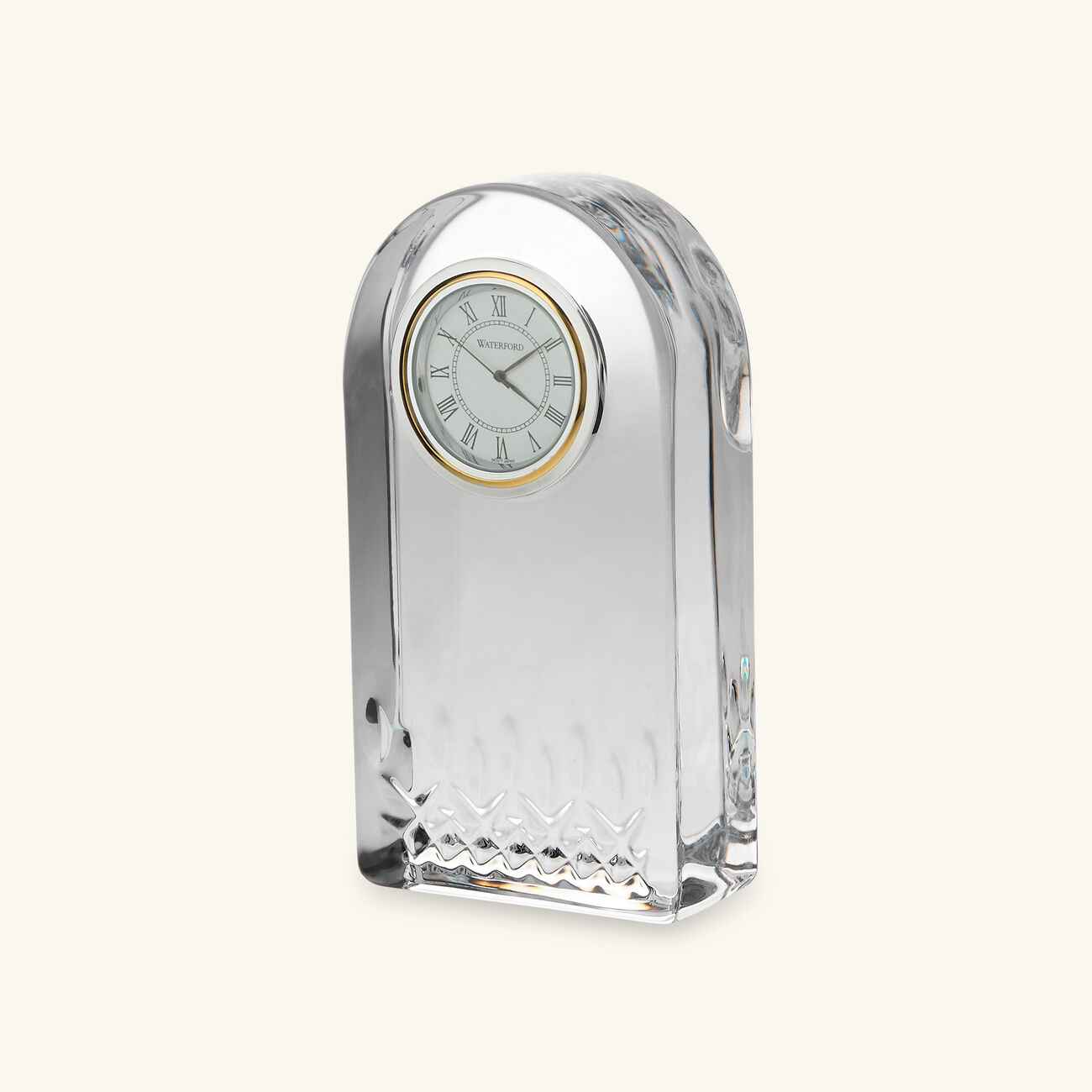 waterford lismore essence clock clear