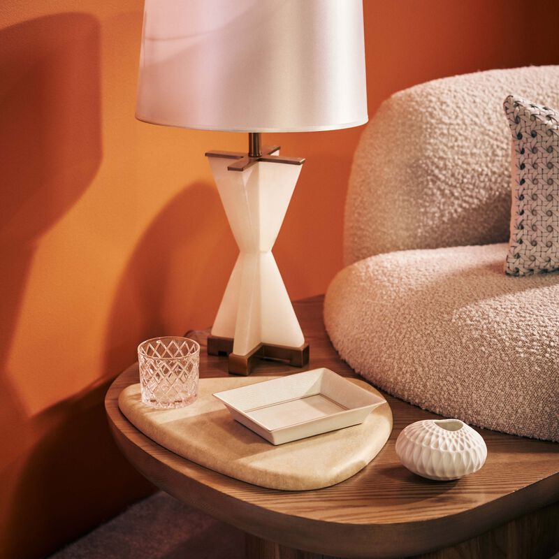 Sauvage Or Ashtray Rectanguler Small White bernardaud sauvage or ashtray rectanguler small white