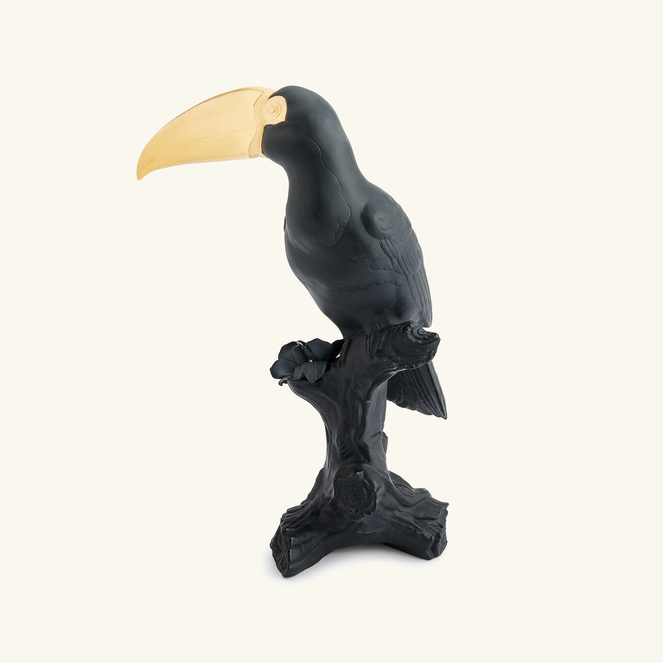 lladro toucan sculpture medium black limited edition