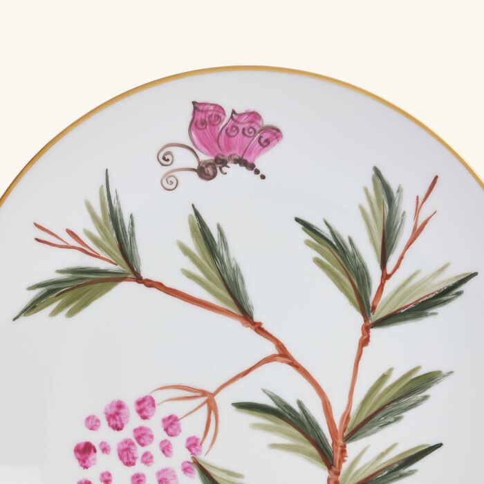 طبق الحلويات جاردان دو شاليمار دائري وردي 21 سم ماري داج طبق الحلويات جاردان دو شاليمار دائري وردي 21 سم