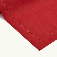 كاترين دينوال طقم فيليز المؤلف من 6 مفارش للأطباق باللون الأحمر