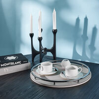 Circus Tray Round Large White giobagnara circus tray round large white