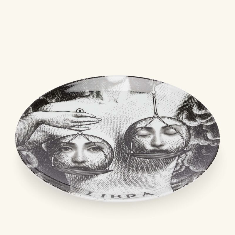 Tema e Variazioni no.354 Libra Wall Plate fornasetti tema e variazioni no 354 libra wall plate