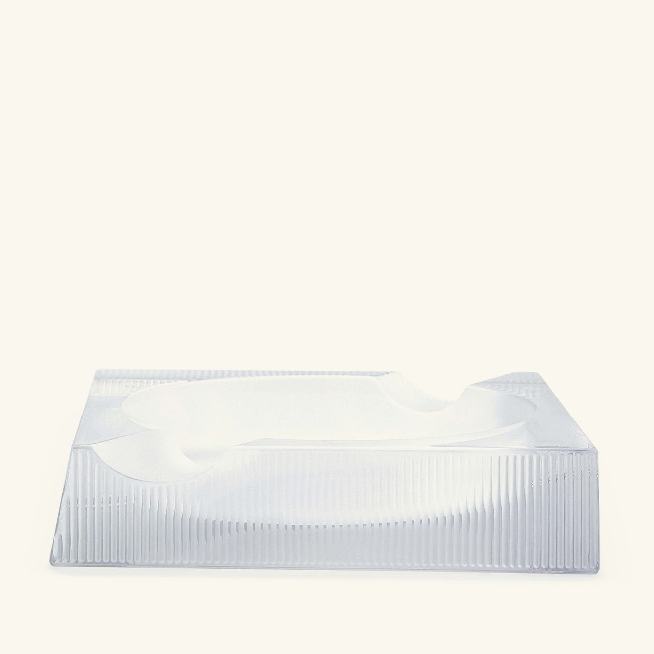 لاليك منفضة وينجن سيجار مربعة شفافة