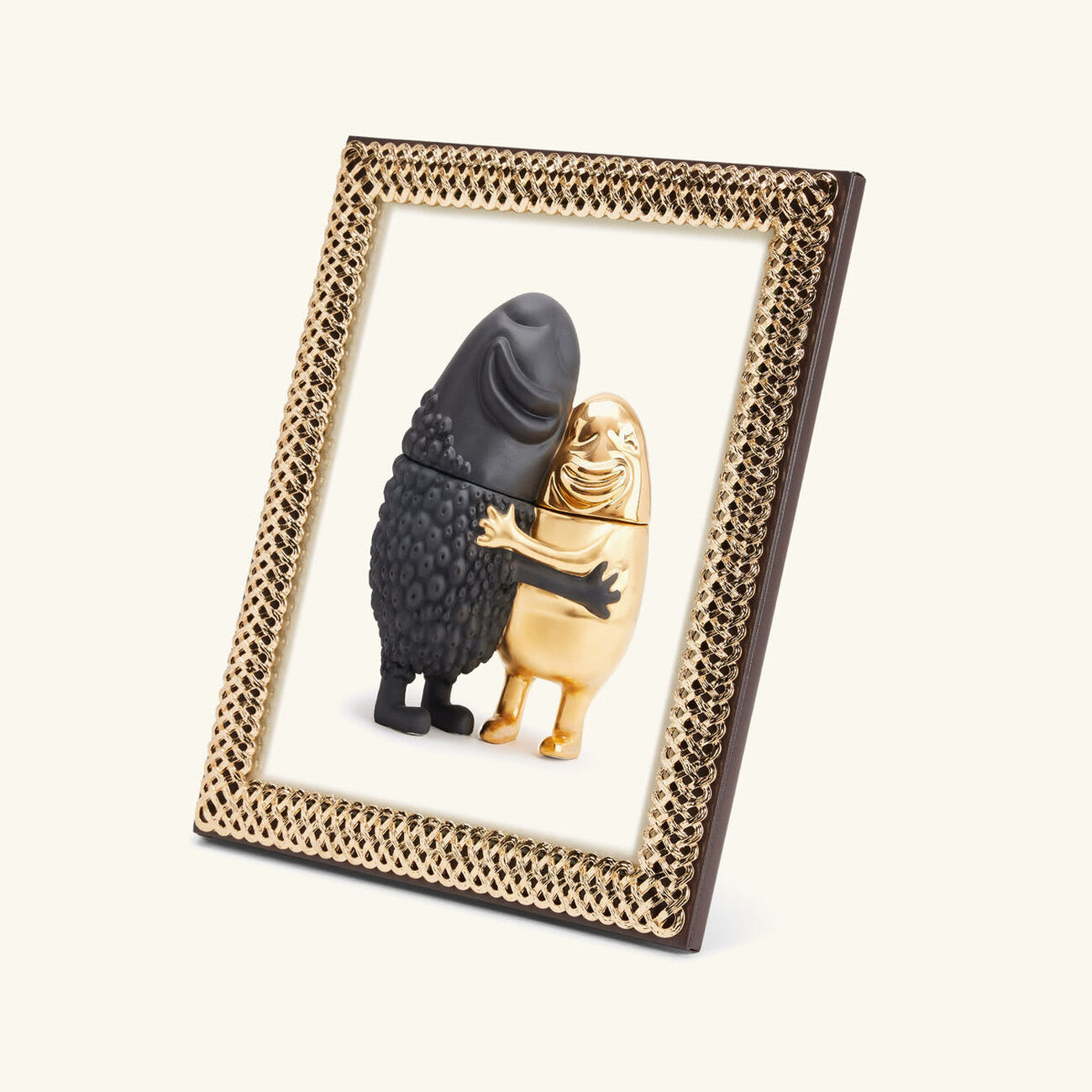 l objet braid picture frame gold 8x10cm