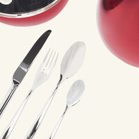 christofle exclusive mood 24 piece flatware set red limited edition
