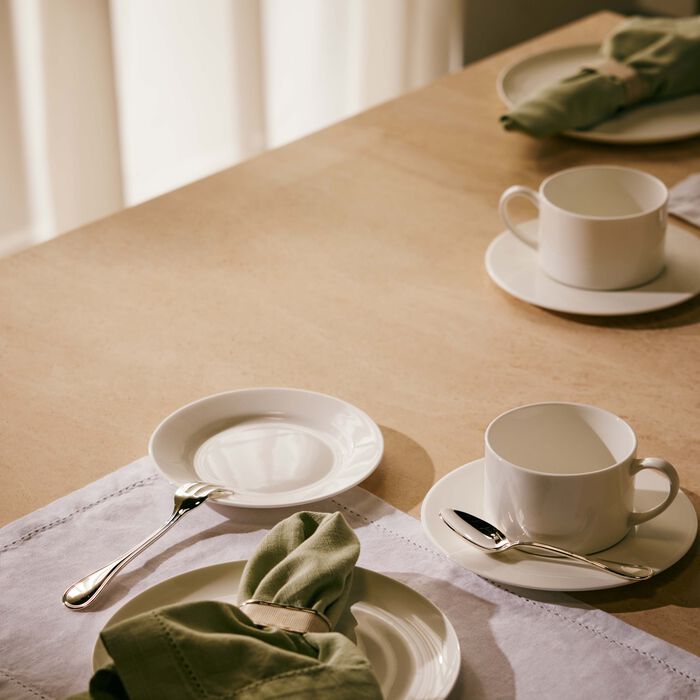 christofle albi tea time duo silver plated set of 4