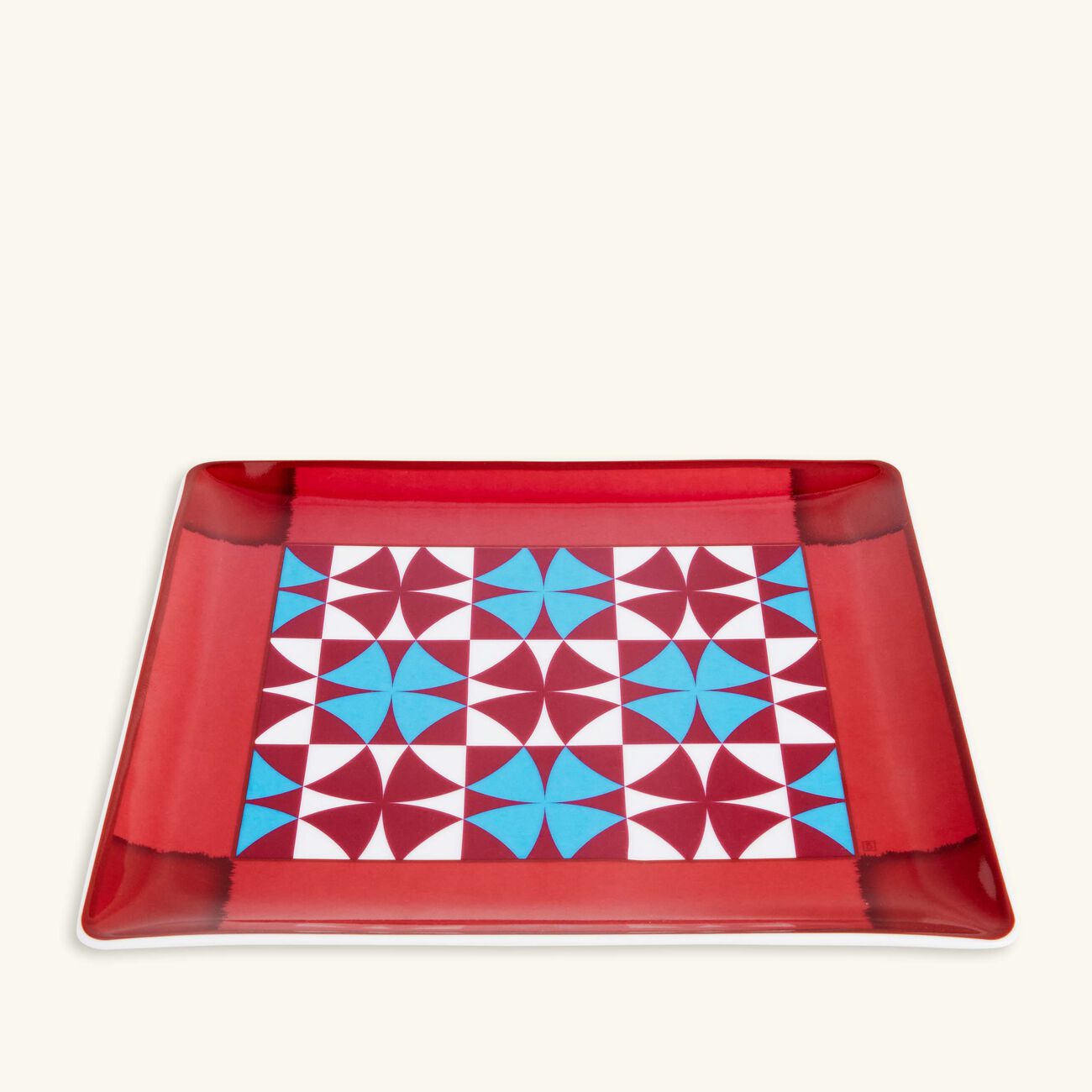 Villa Garance Serving Plate Rectangular Red bernardaud villa garance serving plate rectangular red