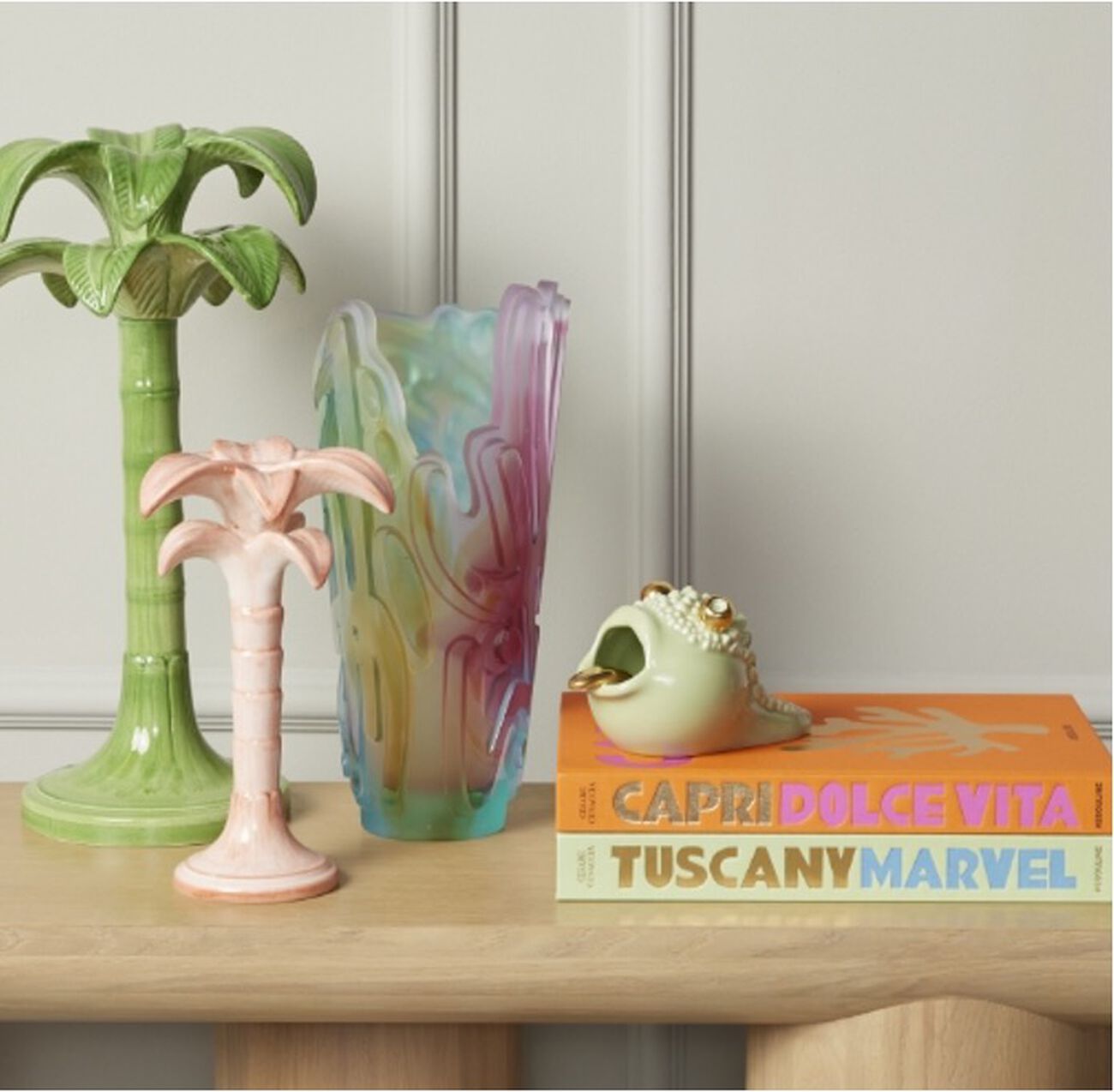 Vibrant Console Decoration Set vibrant console decoration set