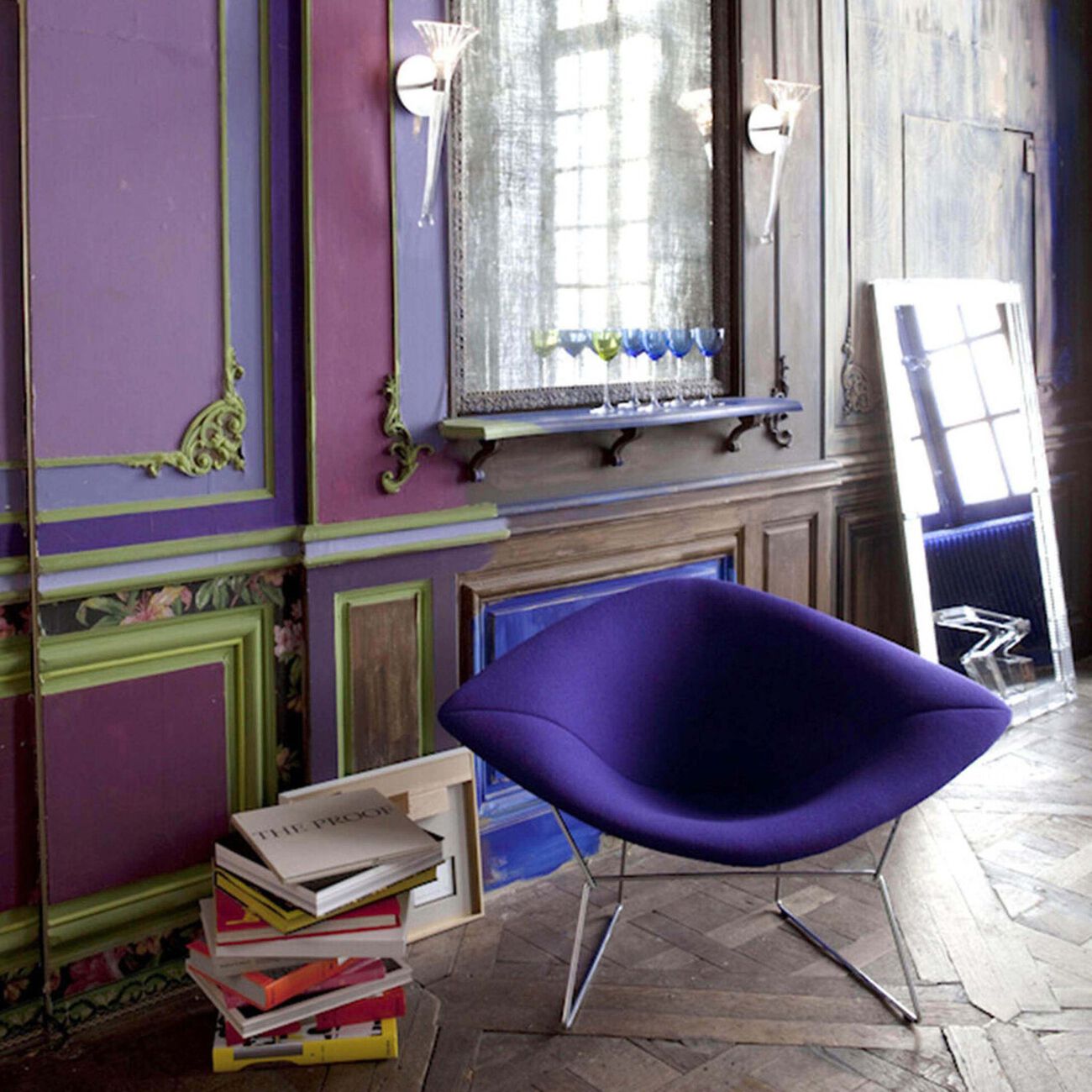 baccarat mille nuits torchere wall light