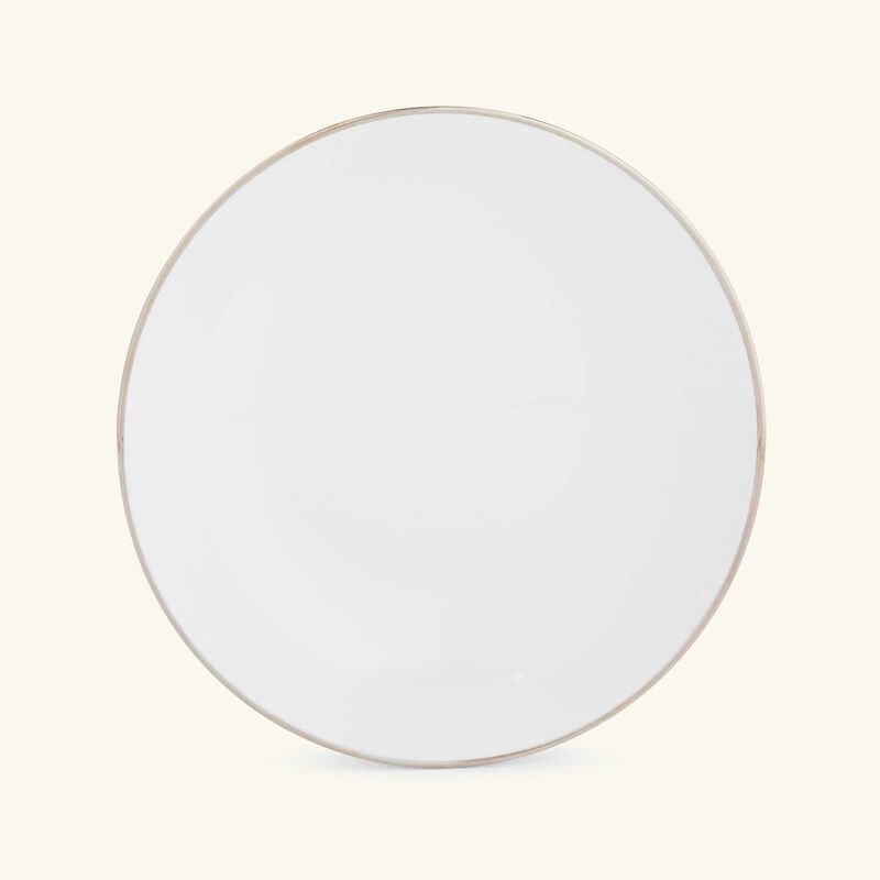 Albi Platine Soup Bowl White 23cm christofle albi platine soup bowl white 23cm