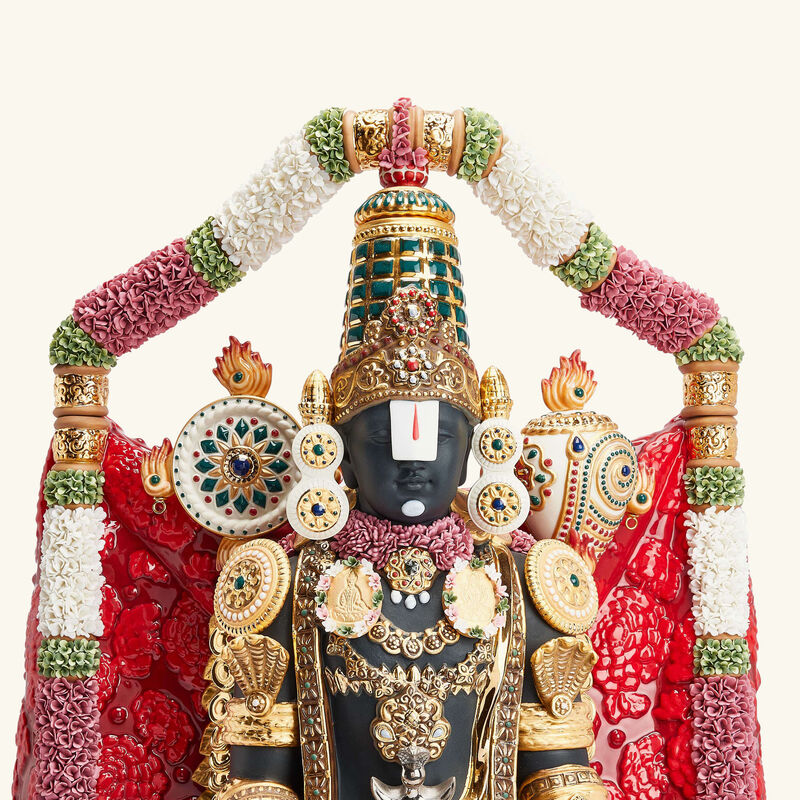 لادرو منحوتة بالاجي كبيرة جدًا حمراء محدودة الإصدار