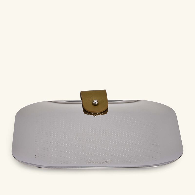 صينية كلوب للحلى الصغيرة بتصميم مربع الشكل من الستانلس ستيل كريستوفل صينية كلوب للحلى الصغيرة بتصميم مربع الشكل من الستانلس ستيل